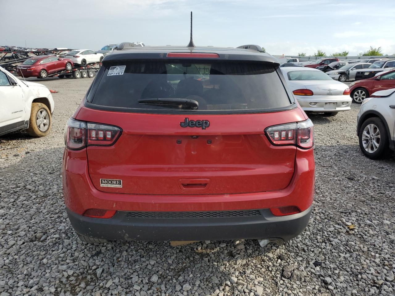 2020 Jeep Compass Latitude VIN: 3C4NJCBBXLT257550 Lot: 52682404