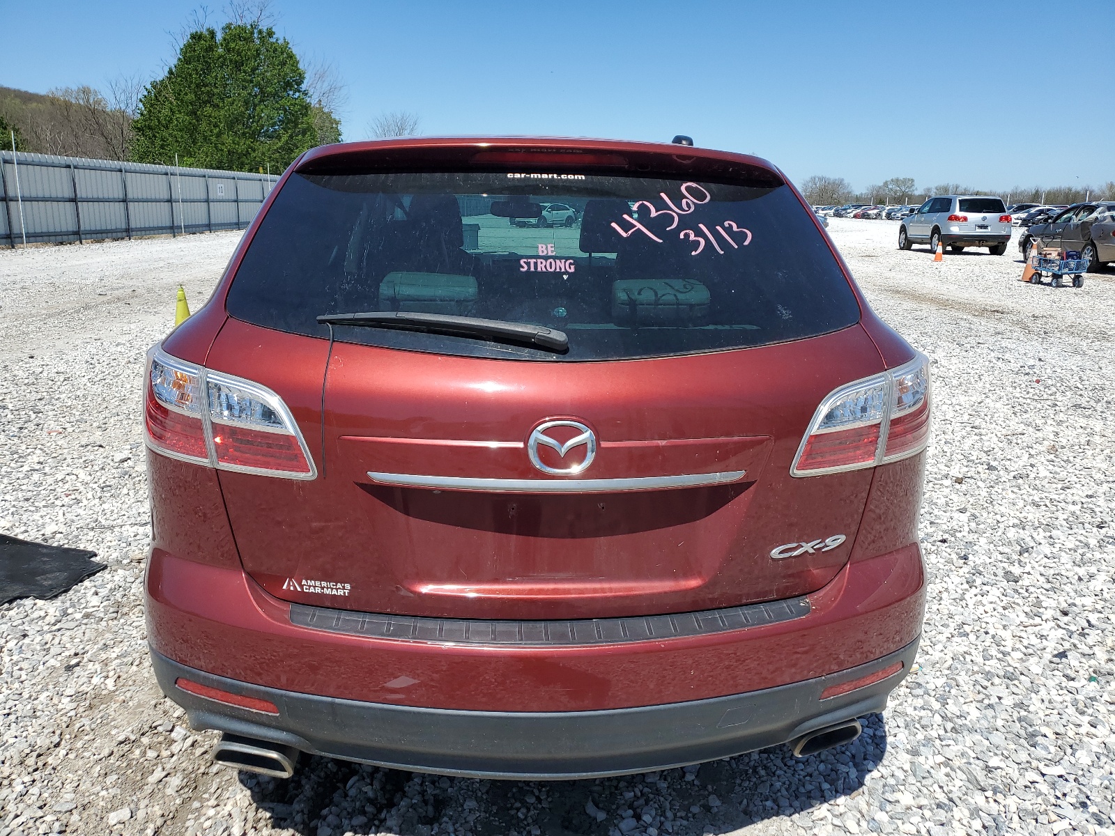 2012 Mazda Cx-9 vin: JM3TB2DA4C0364360