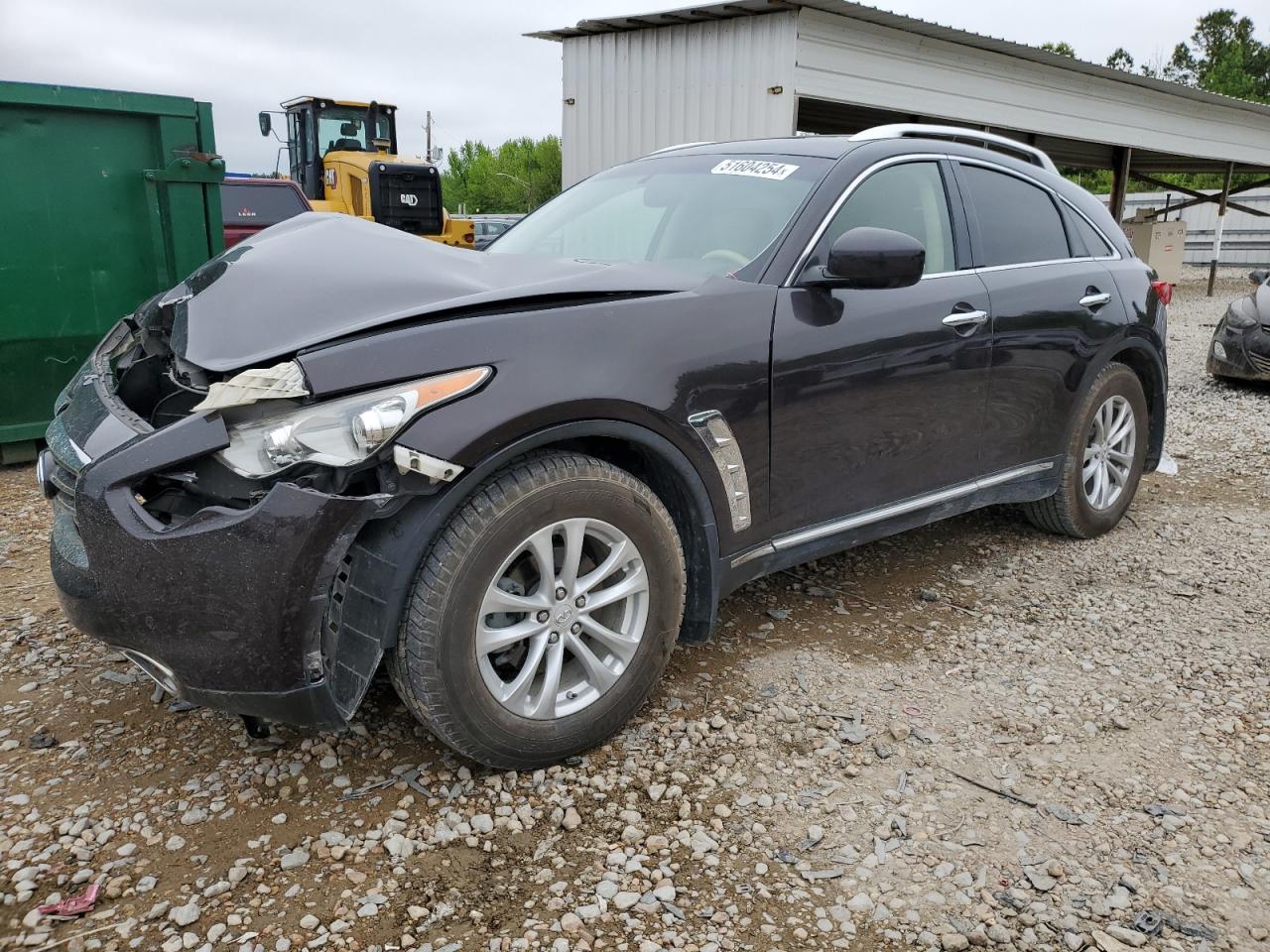 2012 Infiniti Fx35 VIN: JN8AS1MWXCM153117 Lot: 51604254