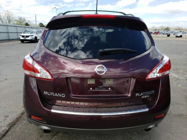  NISSAN MURANO 2013 Бордовый