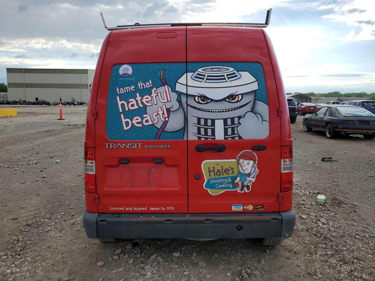 2010 Ford Transit Connect Xl VIN: NM0LS7AN8AT033576 Lot: 52500344