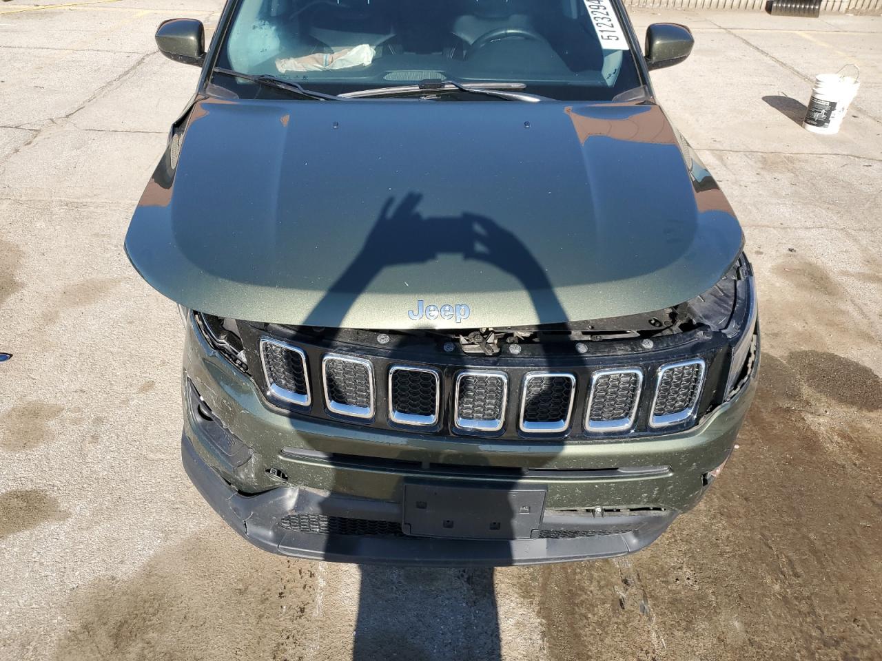 2021 Jeep Compass Latitude VIN: 3C4NJDBB7MT504840 Lot: 67251114