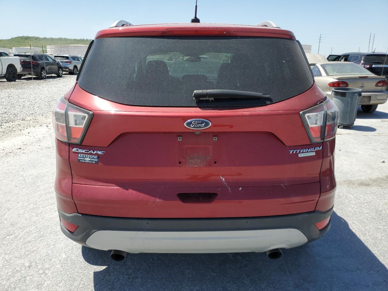 2017 Ford Escape Titanium VIN: 1FMCU0J90HUA26242 Lot: 50908044