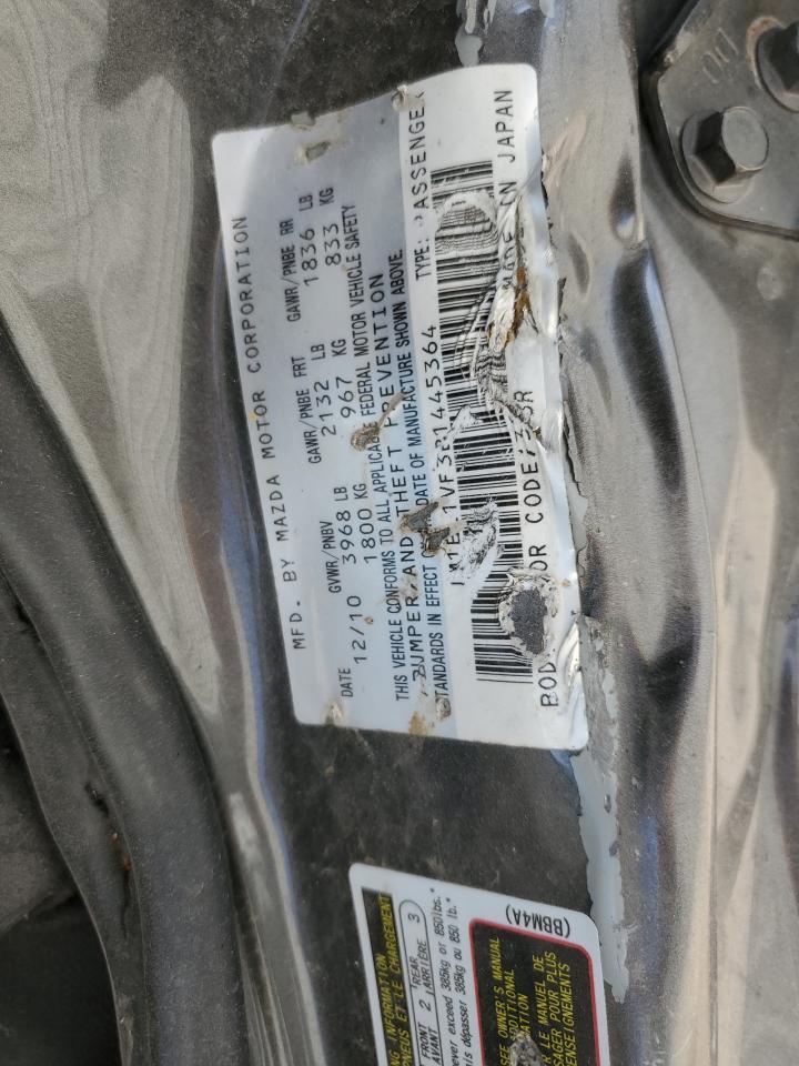 2011 Mazda 3 I VIN: JM1BL1VF3B1445364 Lot: 70383765