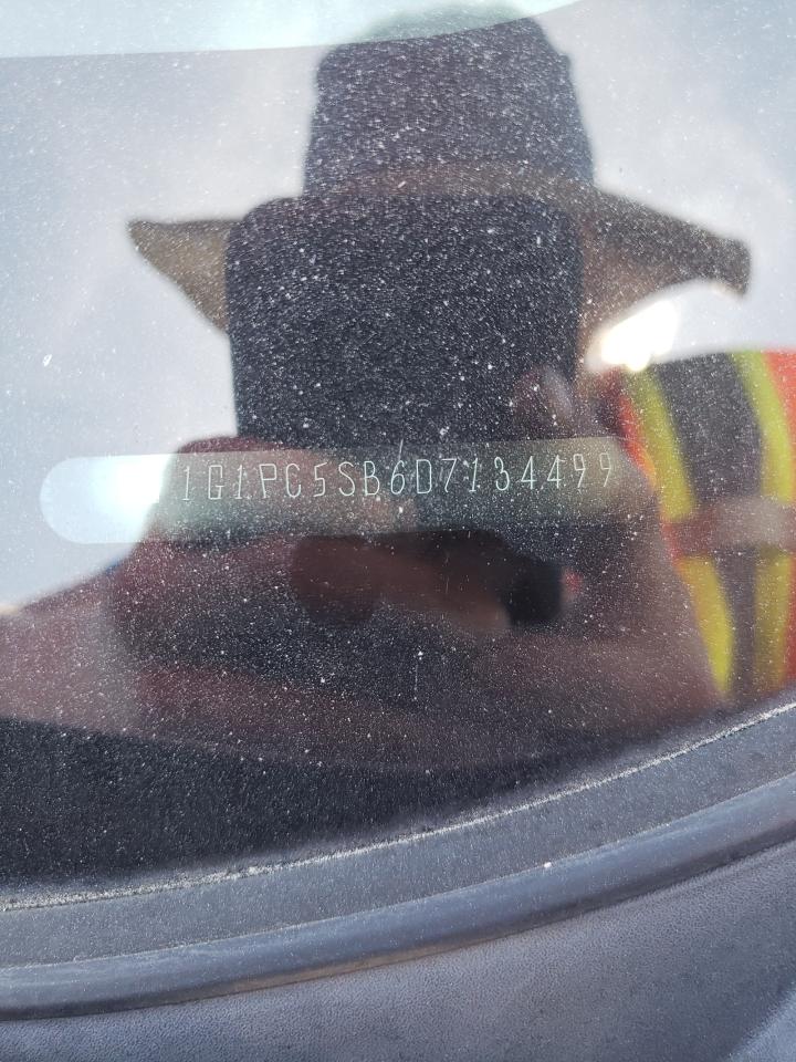 2013 Chevrolet Cruze Lt VIN: 1G1PC5SB6D7134499 Lot: 51978374