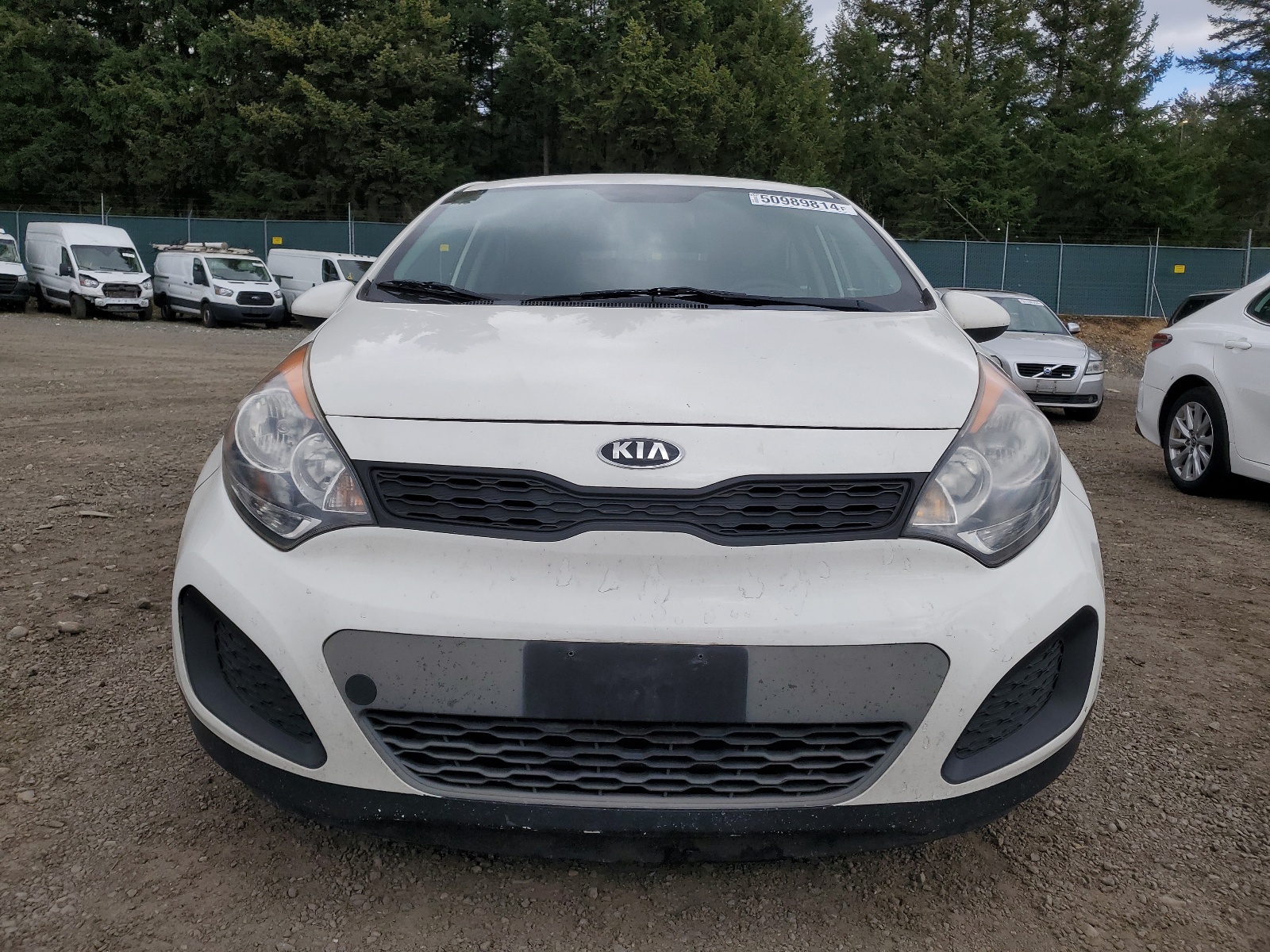 2014 Kia Rio Lx vin: KNADM5A3XE6333982