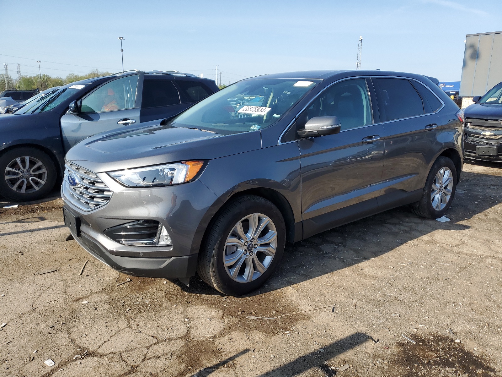 2022 Ford Edge Titanium vin: 2FMPK4K91NBB07183