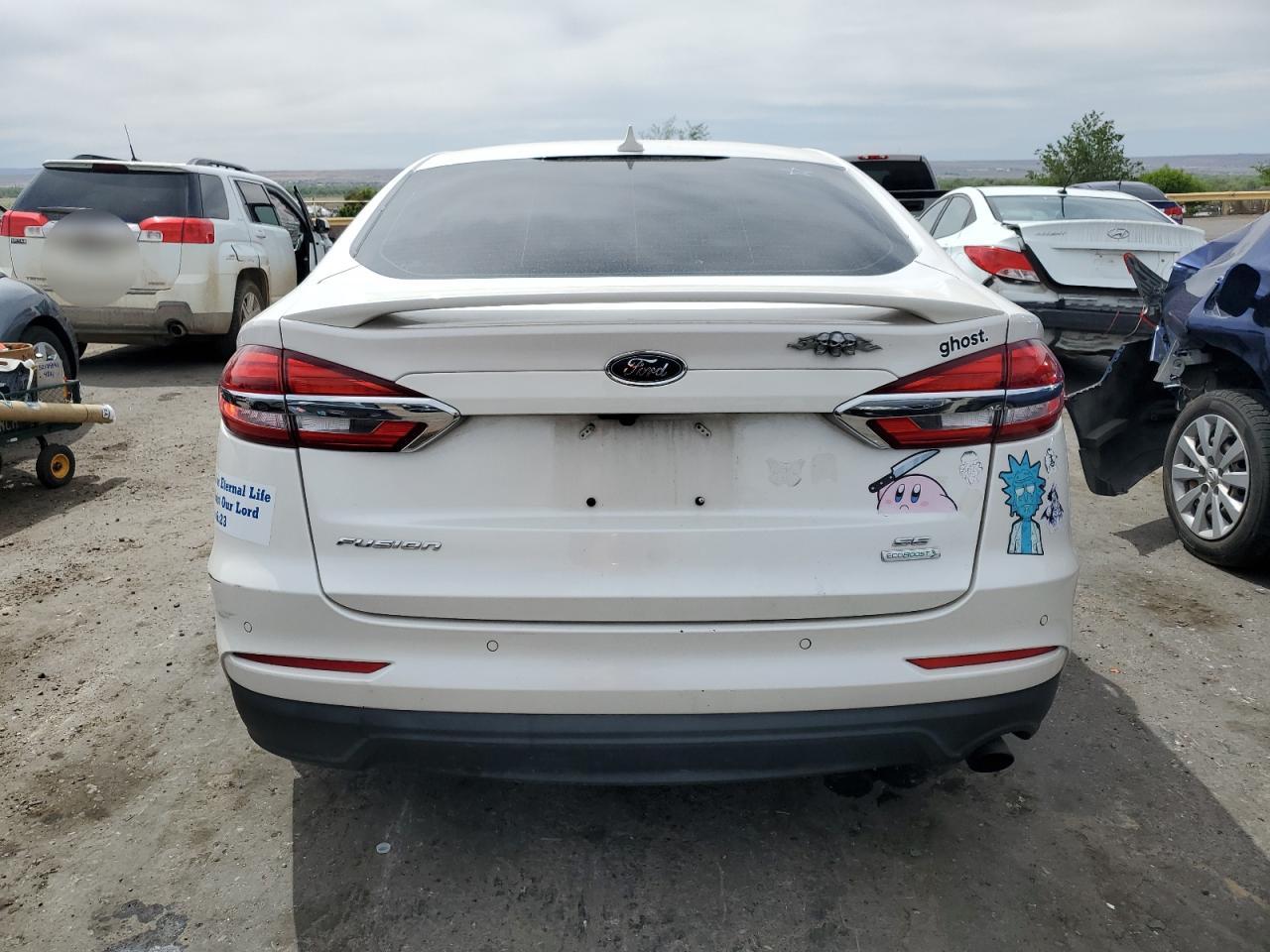 2019 Ford Fusion Se VIN: 3FA6P0HD9KR173067 Lot: 74174904