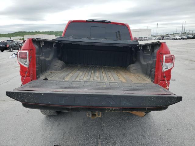  NISSAN TITAN 2021 Червоний