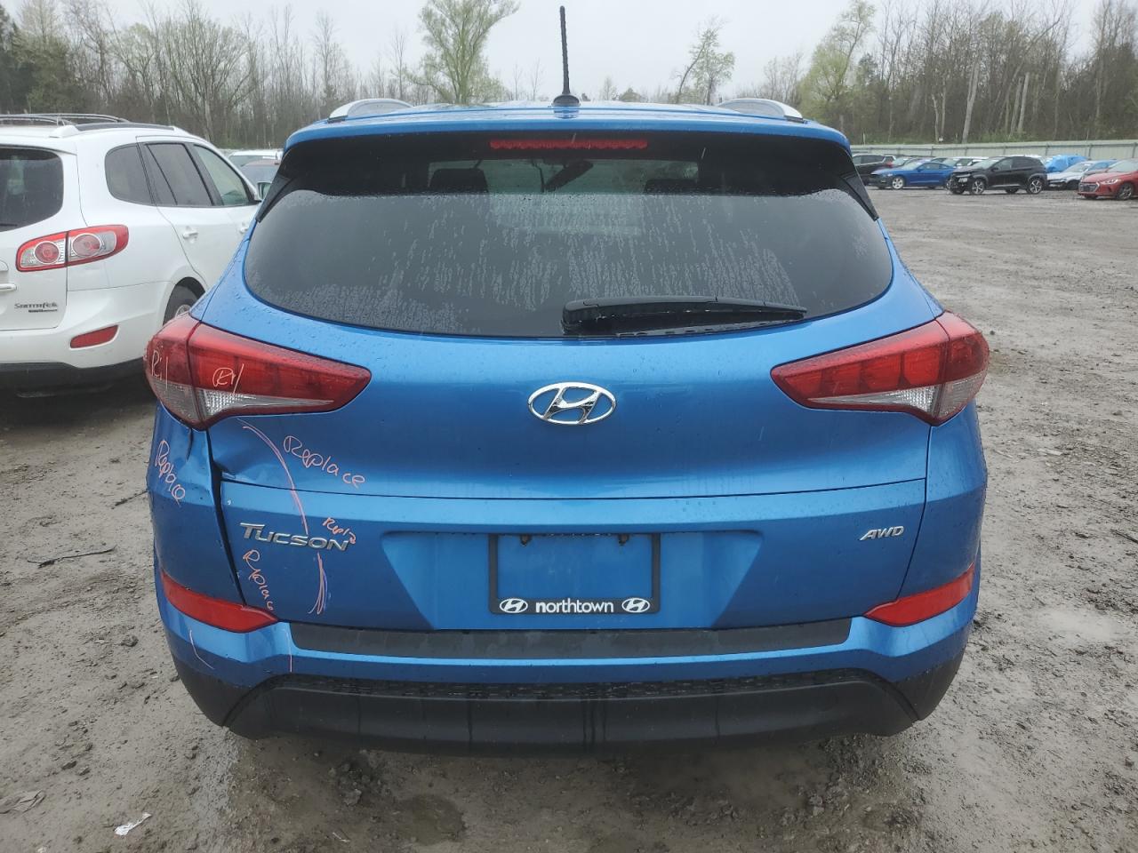 2017 Hyundai Tucson Limited VIN: KM8J3CA42HU482260 Lot: 52548954