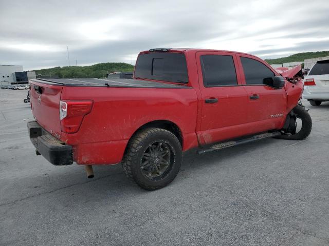  NISSAN TITAN 2021 Червоний