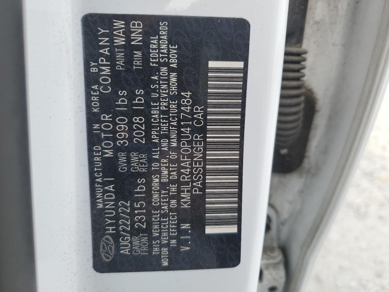 2023 Hyundai Elantra N Line VIN: KMHLR4AF0PU417484 Lot: 49075244