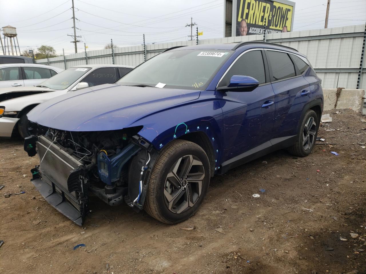 2022 Hyundai Tucson Sel VIN: 5NMJC3AE1NH134644 Lot: 52389674