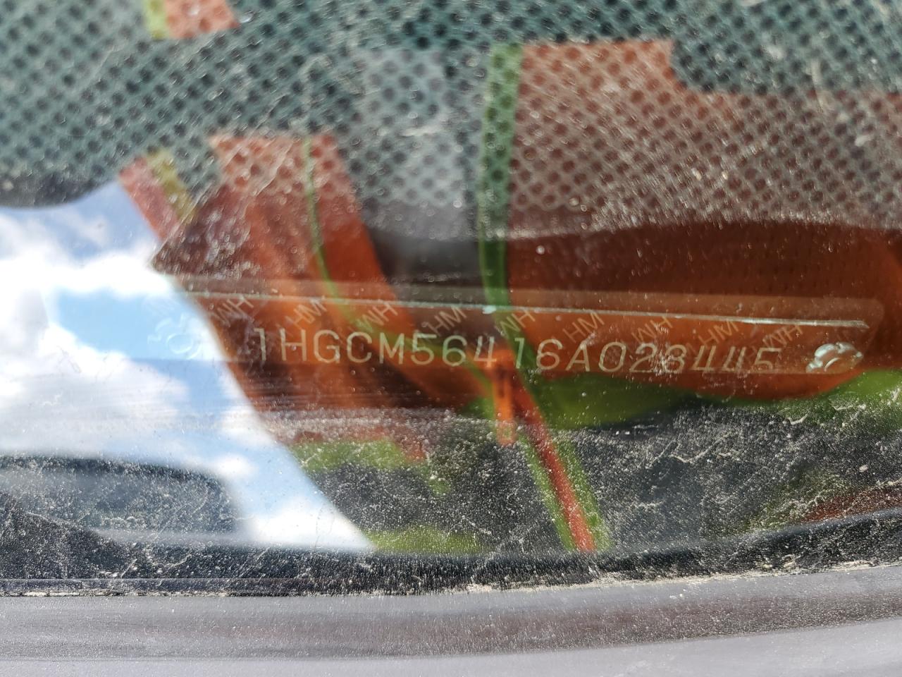 2006 Honda Accord Lx VIN: 1HGCM56416A023445 Lot: 51805184