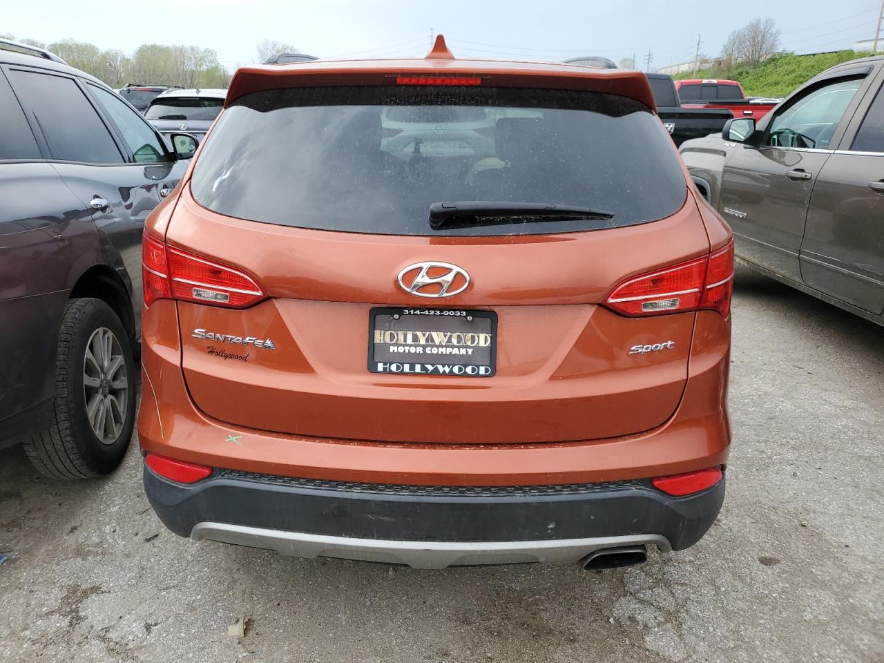 2013 Hyundai Santa Fe Sport VIN: 5XYZU3LB3DG060008 Lot: 49228484