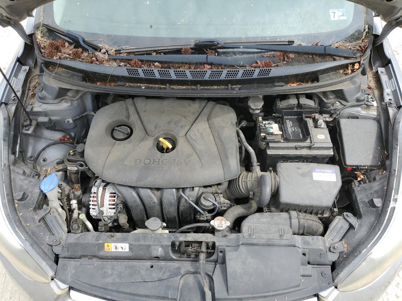 2014 Hyundai Elantra Se VIN: KMHDH4AE9EU033909 Lot: 50685485