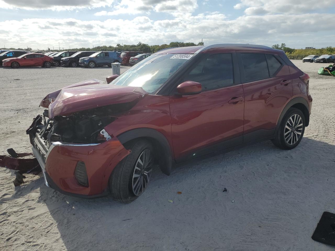 2022 Nissan Kicks Sv VIN: 3N1CP5CVXNL502914 Lot: 51208594