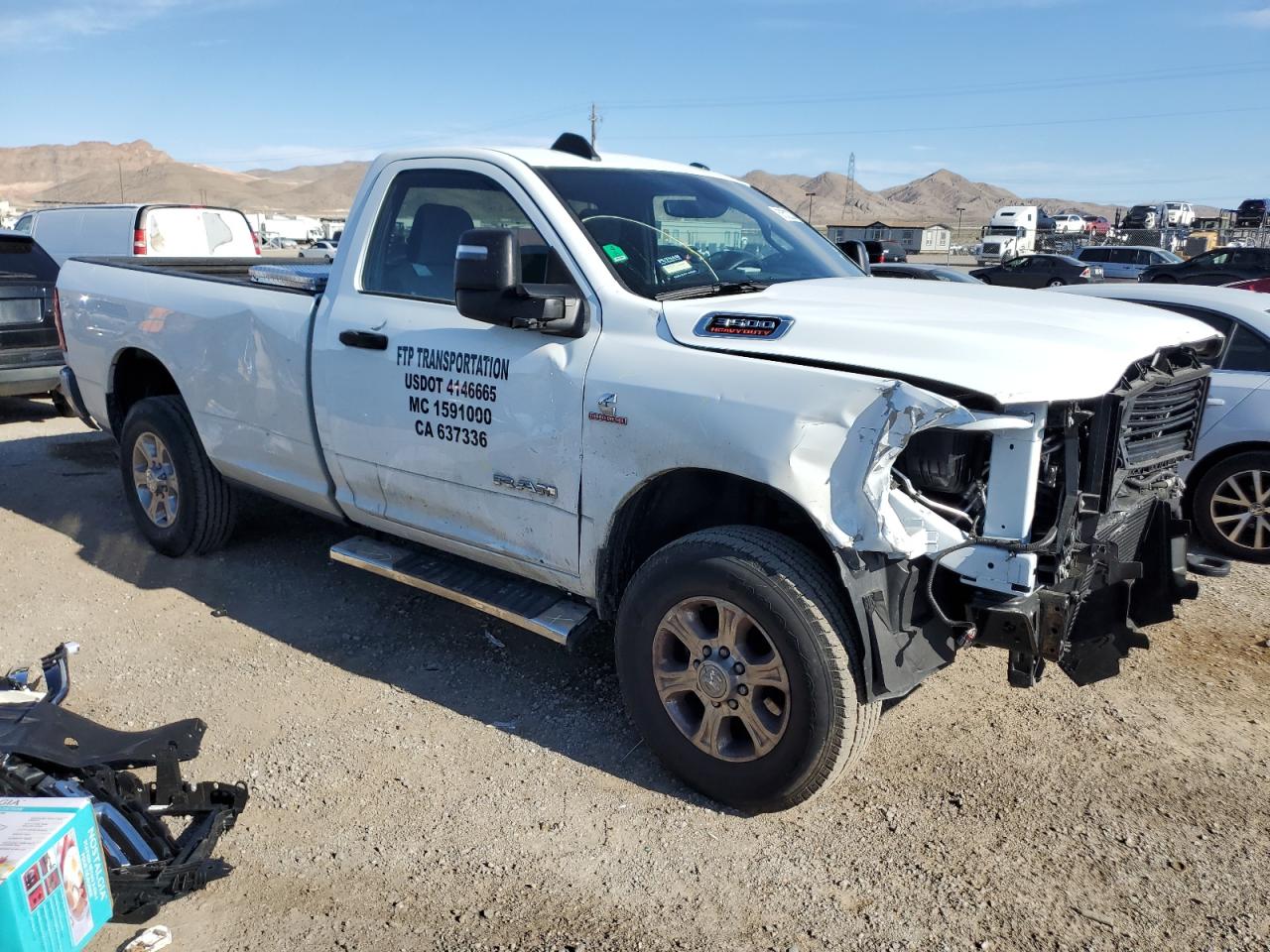 2023 Ram 3500 Big Horn VIN: 3C63R3BL7PG602239 Lot: 50523334