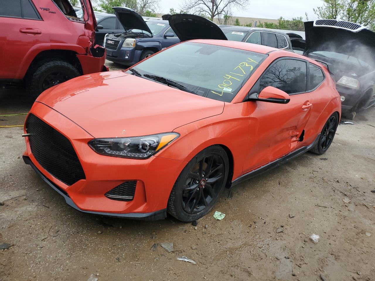 KMHTH6AB0KU008499 2019 Hyundai Veloster Turbo