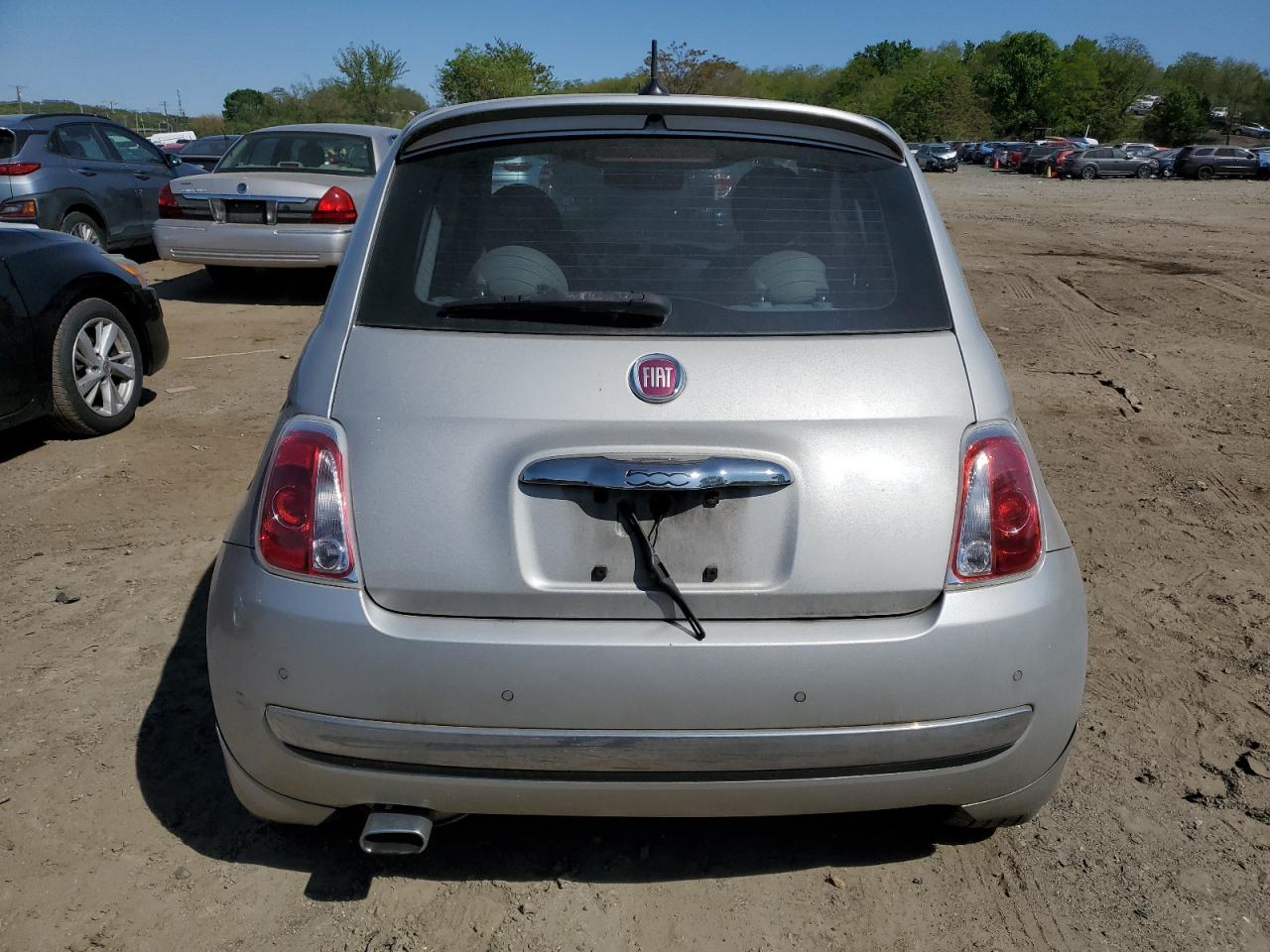 2013 Fiat 500 Lounge VIN: 3C3CFFCR9DT743102 Lot: 52425434