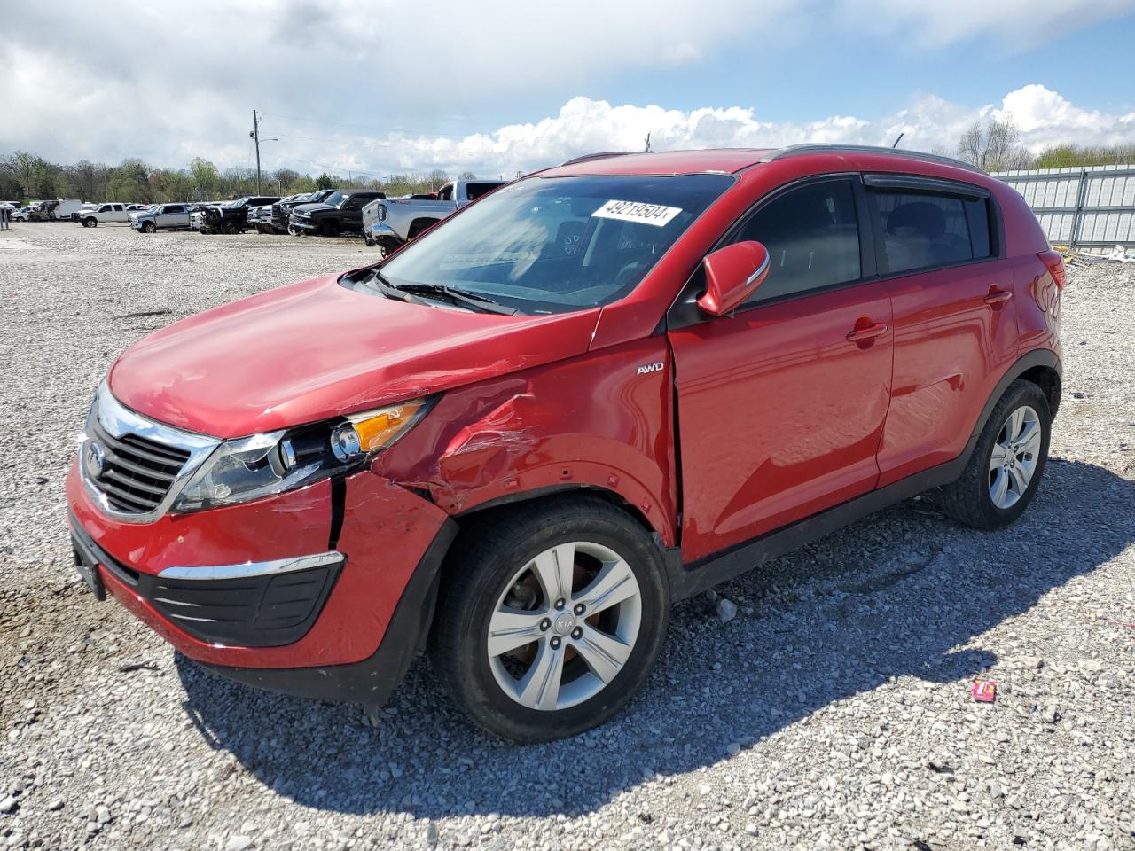 2013 Kia Sportage Lx VIN: KNDPBCA25D7510609 Lot: 49219504