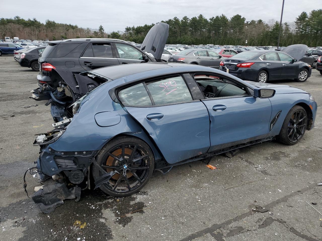 2022 BMW 840Xi VIN: WBAGV4C05NCH96611 Lot: 49892364