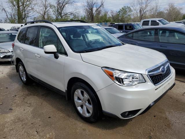  SUBARU FORESTER 2015 Білий