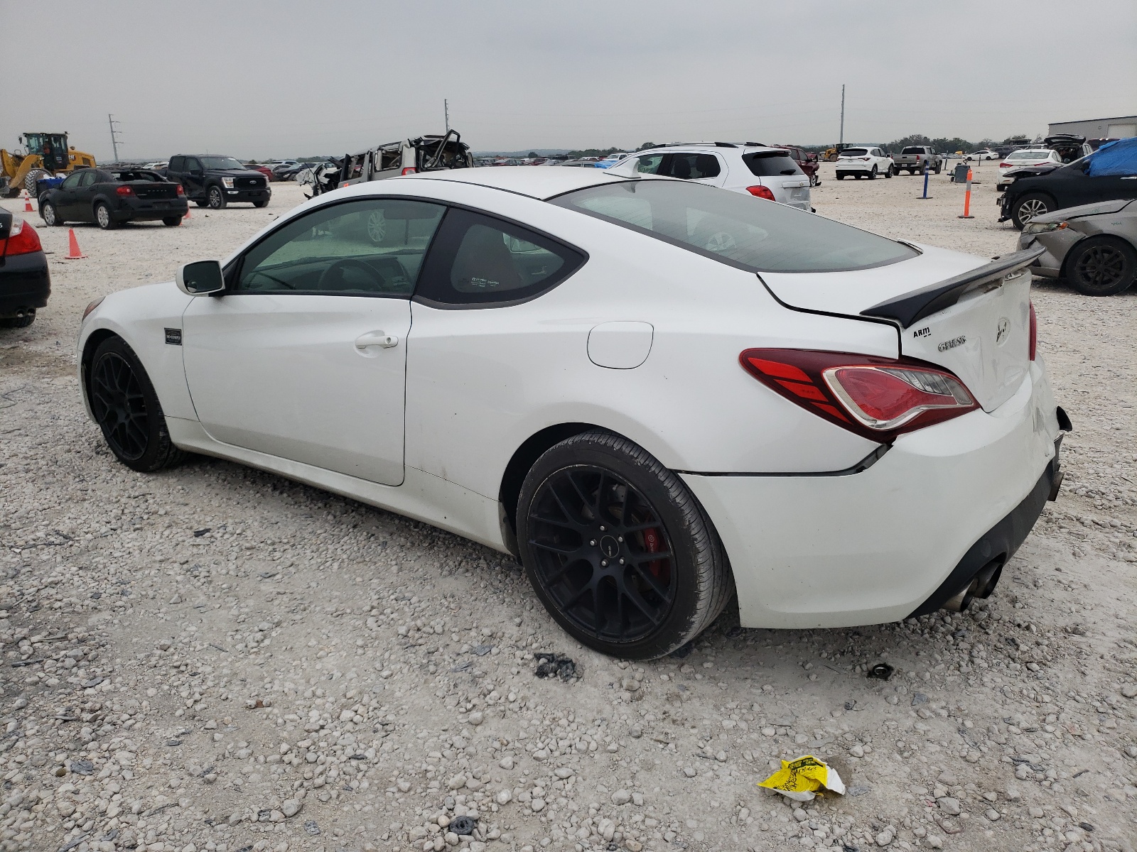 2013 Hyundai Genesis Coupe 3.8L vin: KMHHU6KJ9DU107851