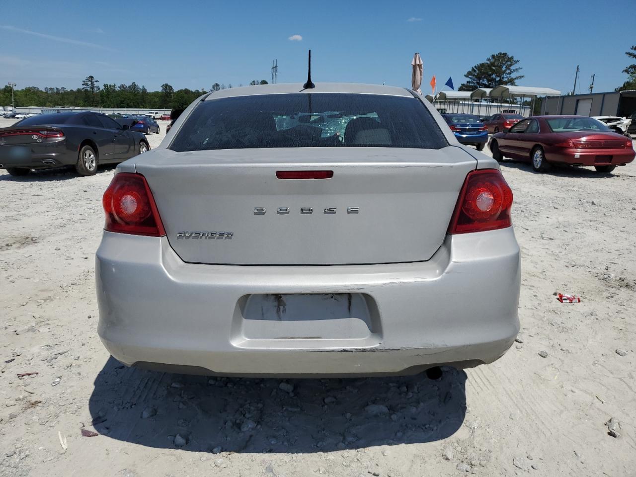 2012 Dodge Avenger Se VIN: 1C3CDZAB1CN322163 Lot: 52116784