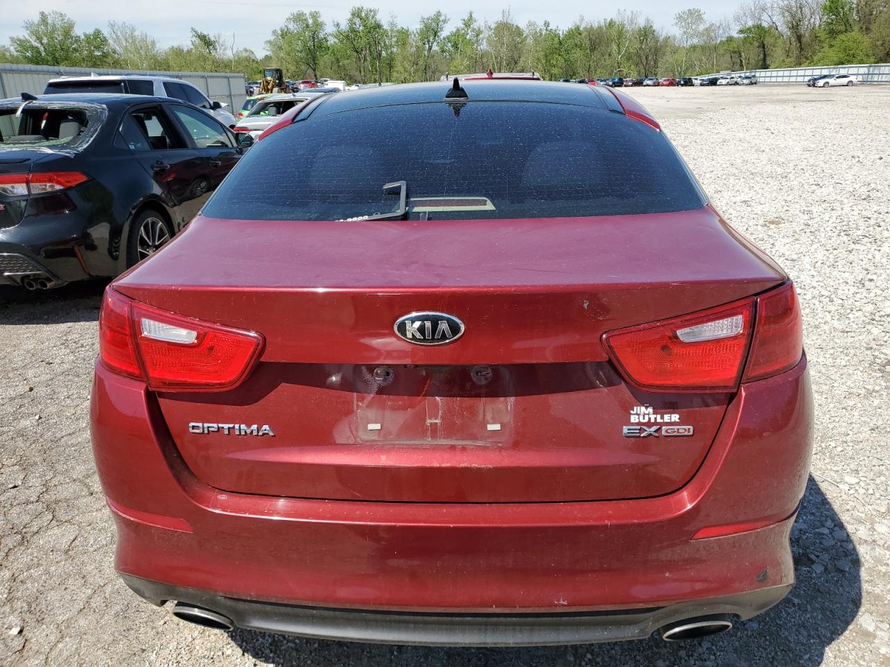 2014 Kia Optima Ex VIN: 5XXGN4A75EG327812 Lot: 51401764