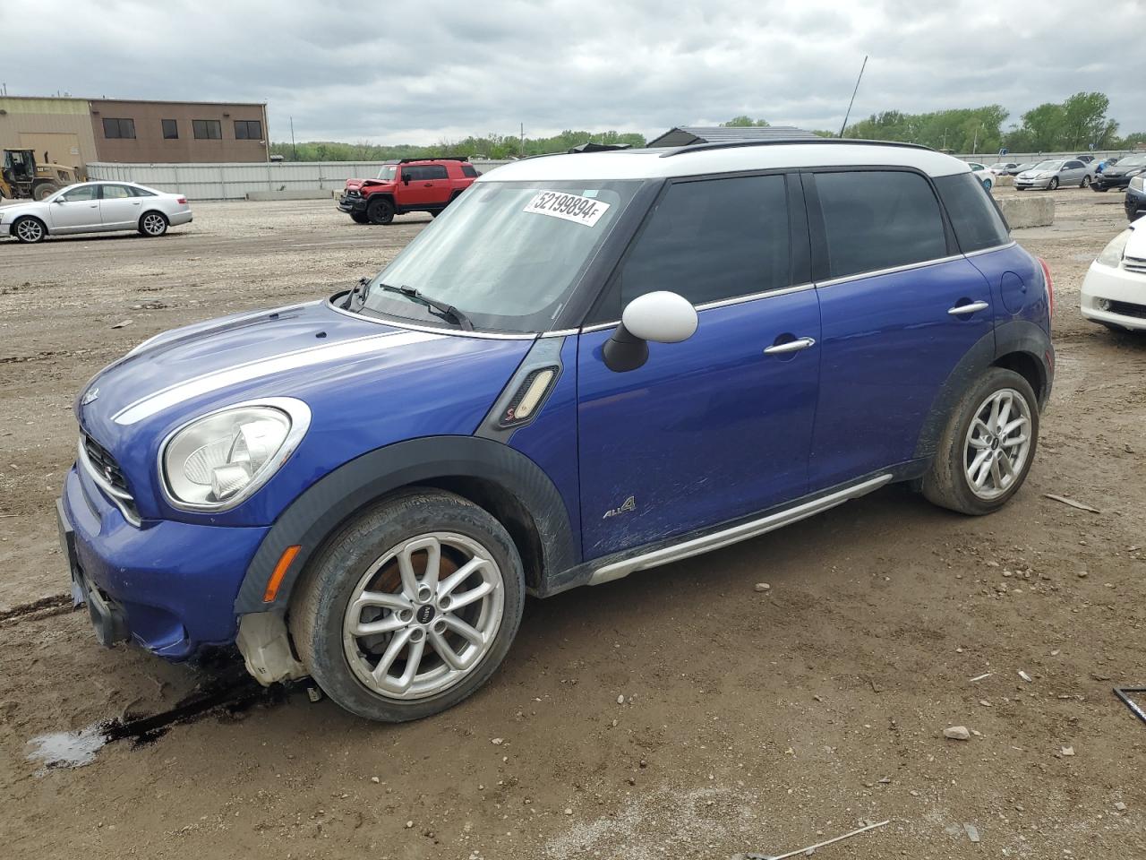 2015 Mini Cooper S Countryman VIN: WMWZC5C52FWP42390 Lot: 52199894