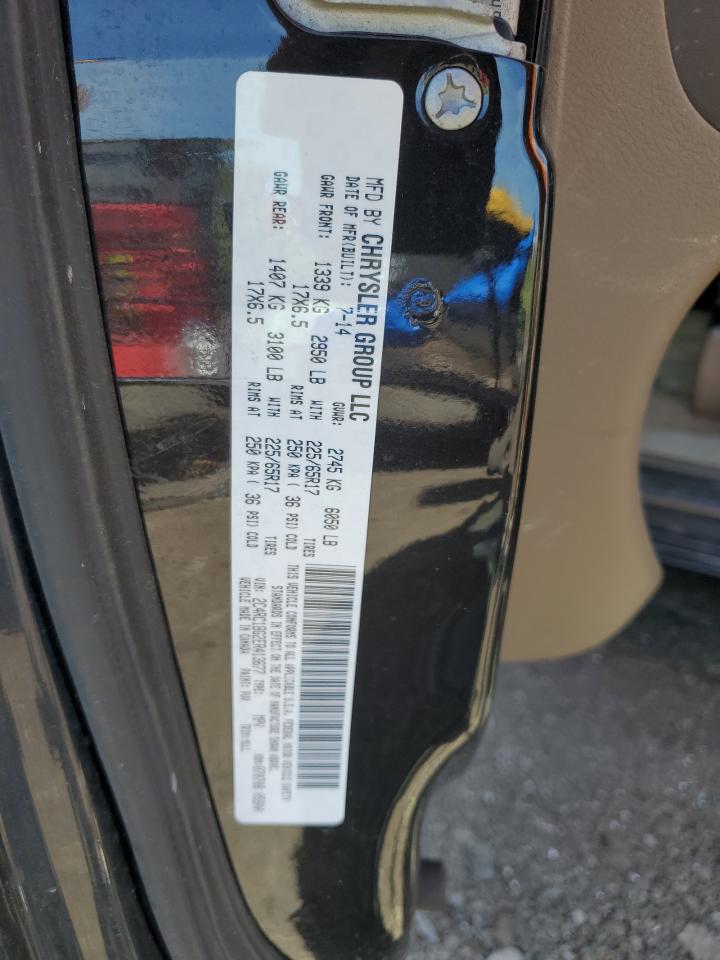 2014 Chrysler Town & Country Touring VIN: 2C4RC1BG2ER413677 Lot: 51936544