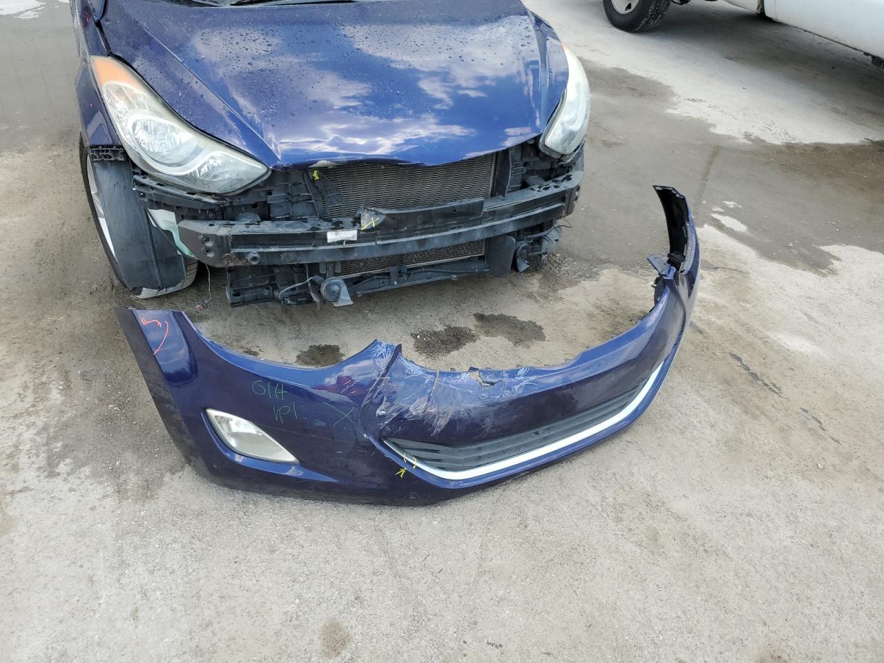 2013 Hyundai Elantra Gls VIN: 5NPDH4AE7DH193283 Lot: 52395774