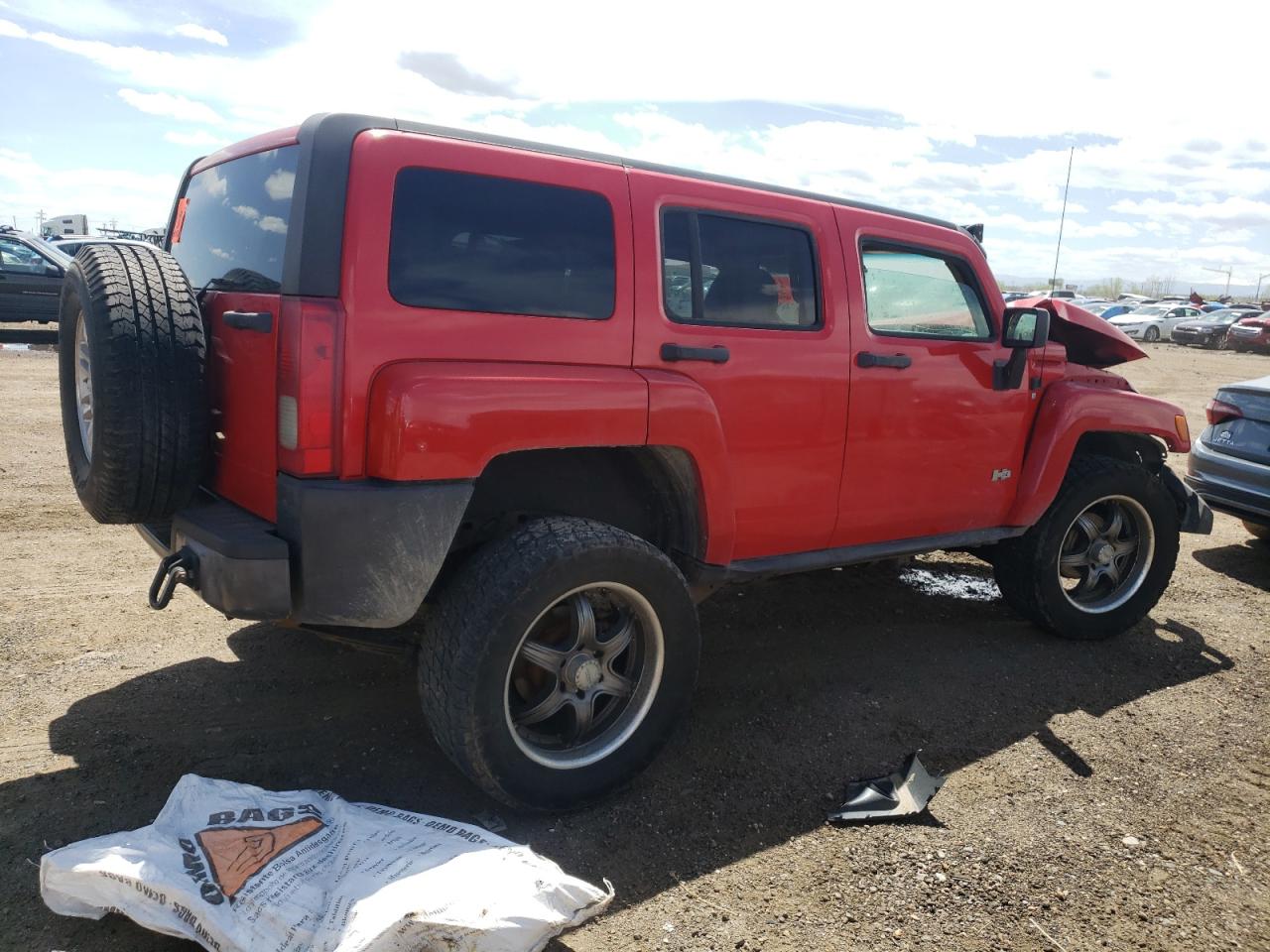 2007 Hummer H3 VIN: 5GTDN13E378107824 Lot: 56253784