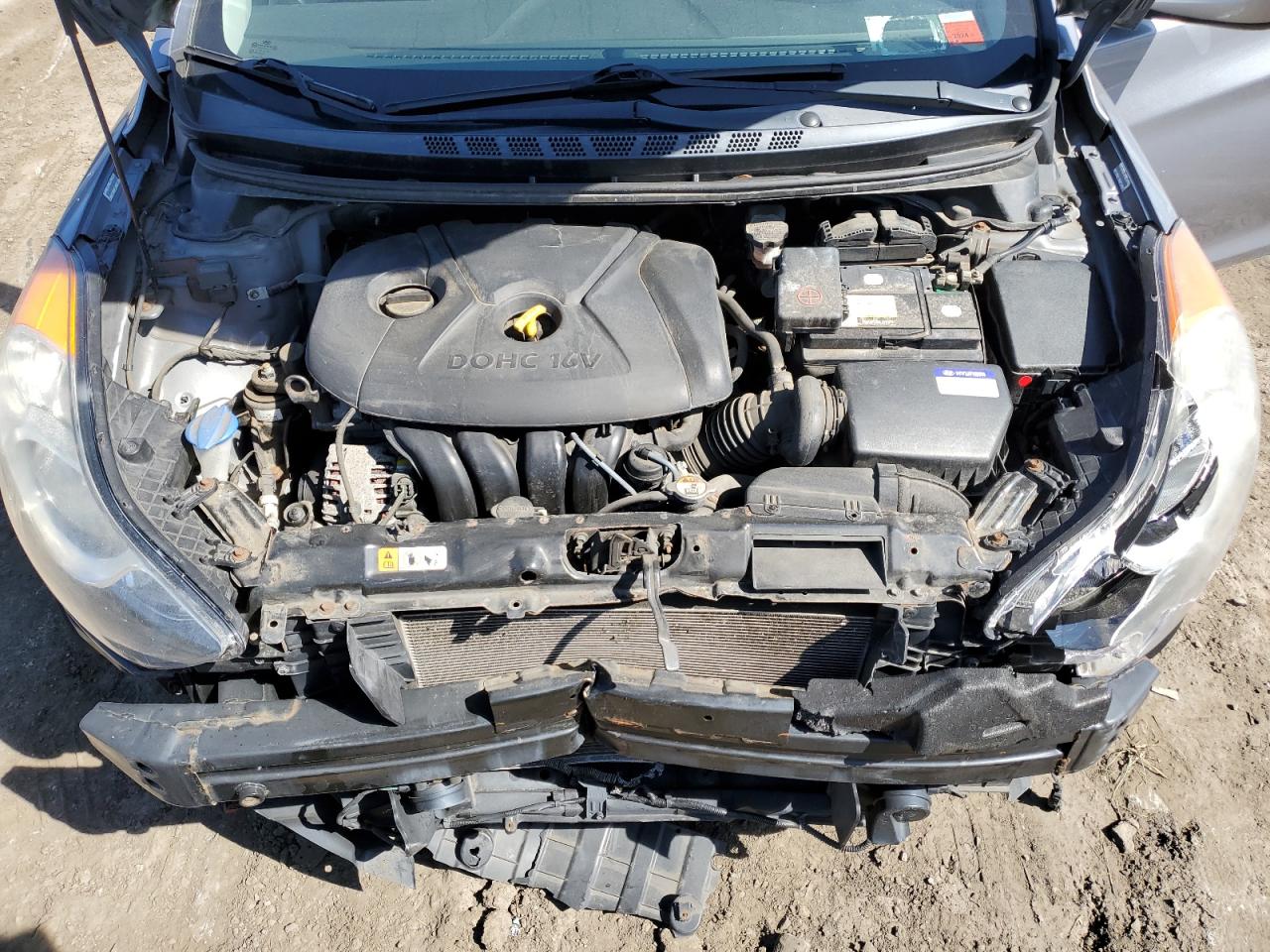 KMHDH4AEXDU011979 2013 Hyundai Elantra Gls