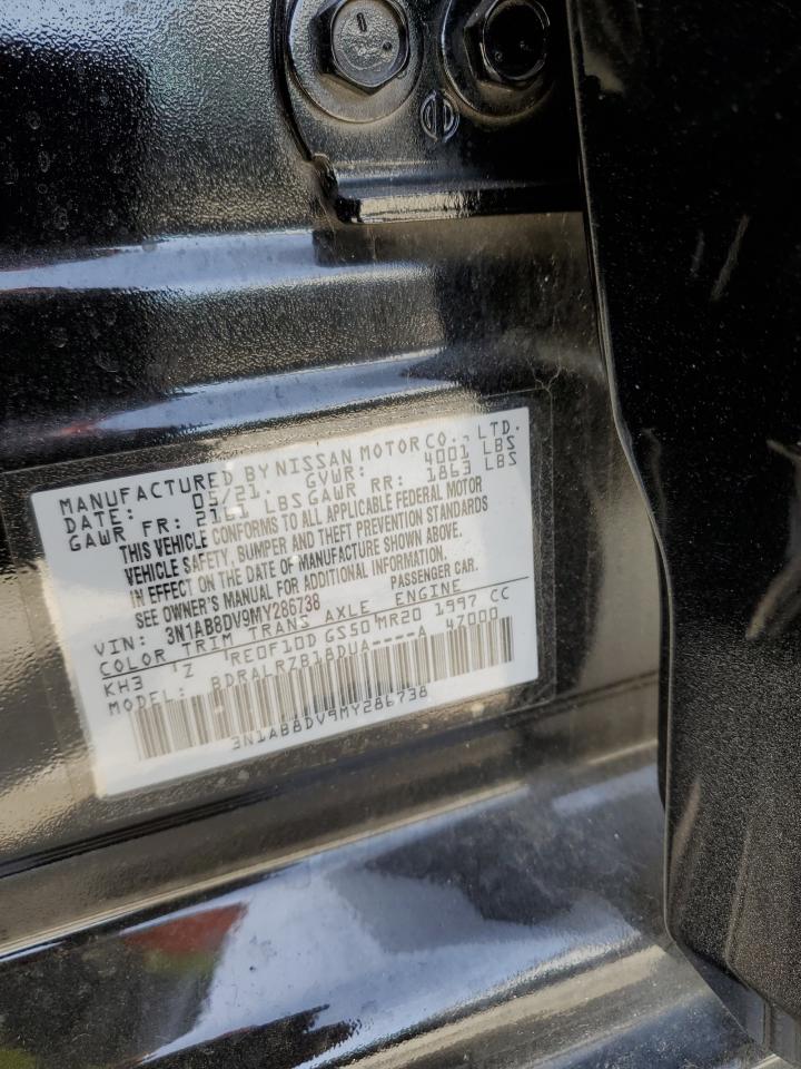 3N1AB8DV9MY286738 2021 Nissan Sentra Sr