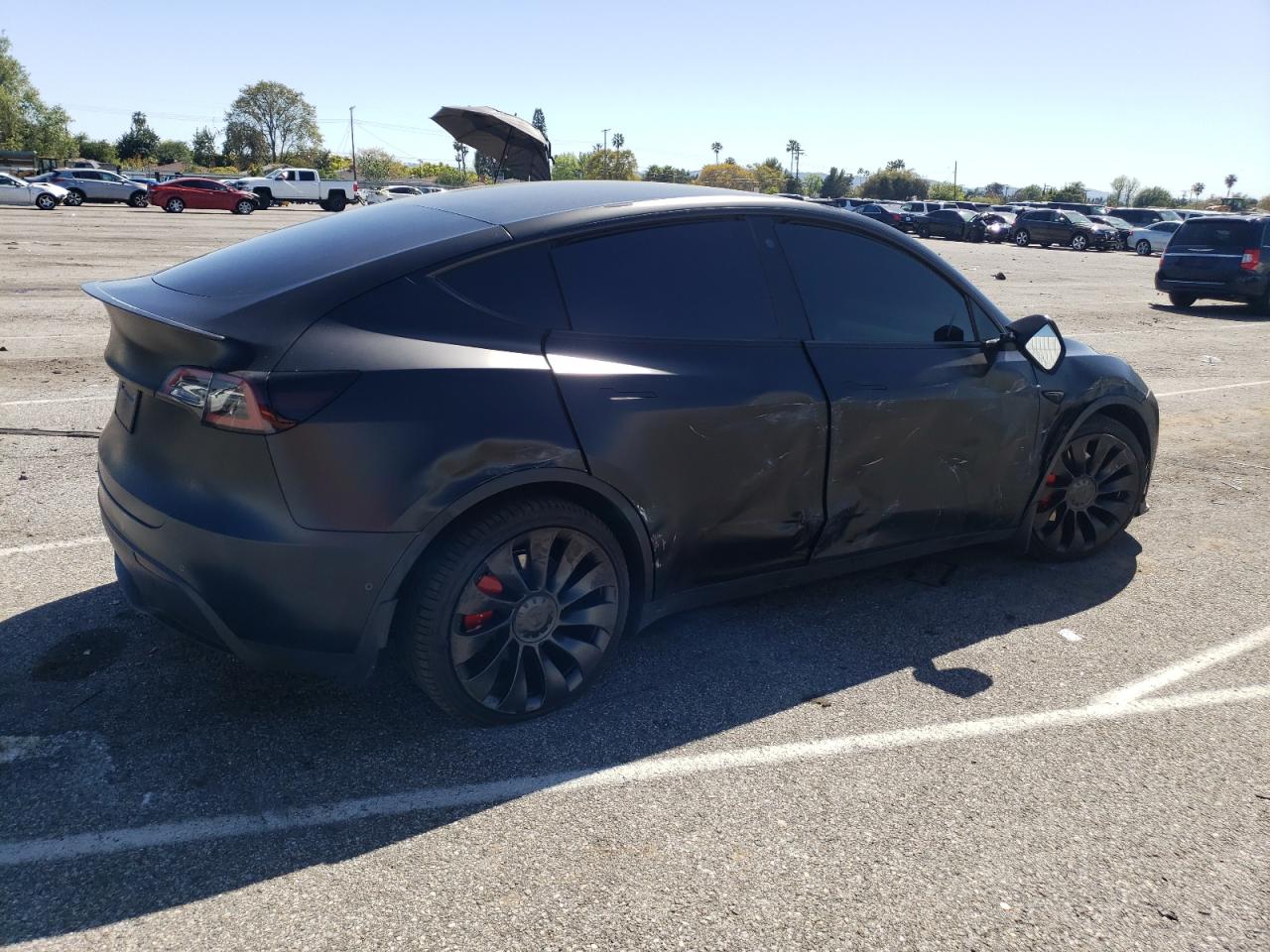 2022 Tesla Model Y VIN: 7SAYGDEF6NF574262 Lot: 50493254