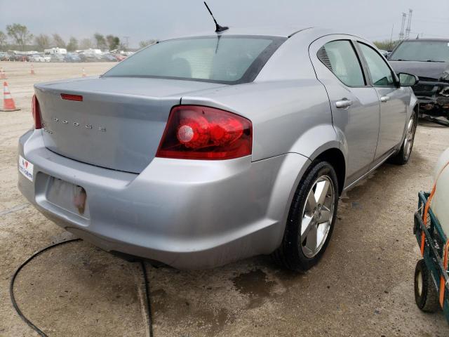  DODGE AVENGER 2013 Серебристый