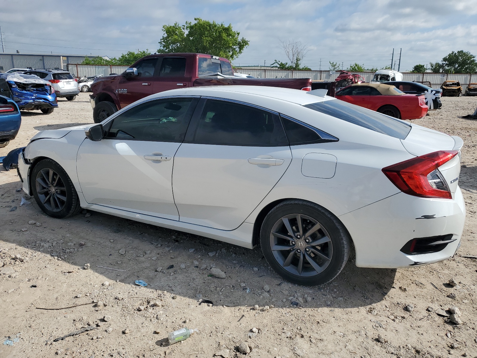 JHMFC1F76KX012822 2019 Honda Civic Exl