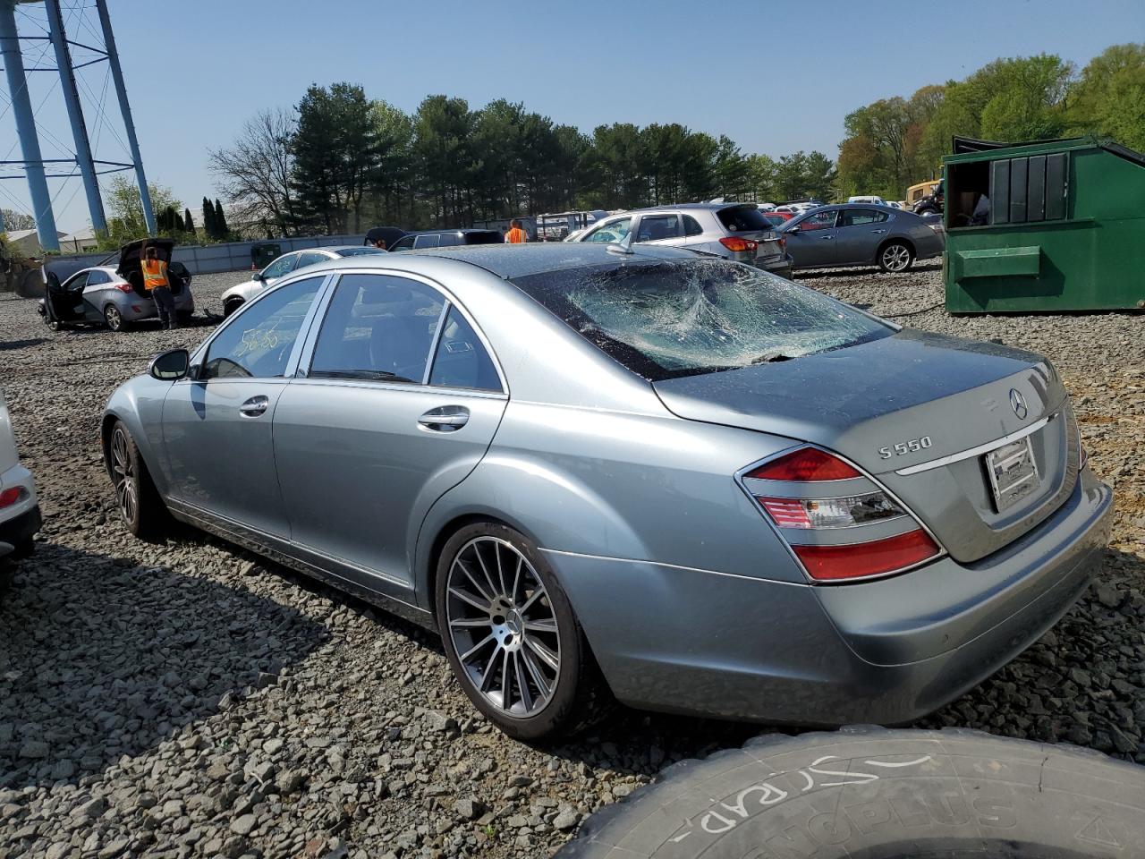 2007 Mercedes-Benz S 550 VIN: WDDNG71X47A110386 Lot: 51542174