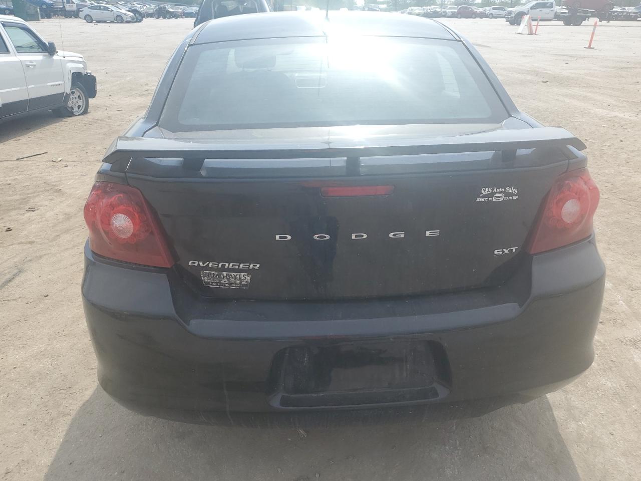 2012 Dodge Avenger Sxt VIN: 1C3CDZCB7CN280434 Lot: 50991994