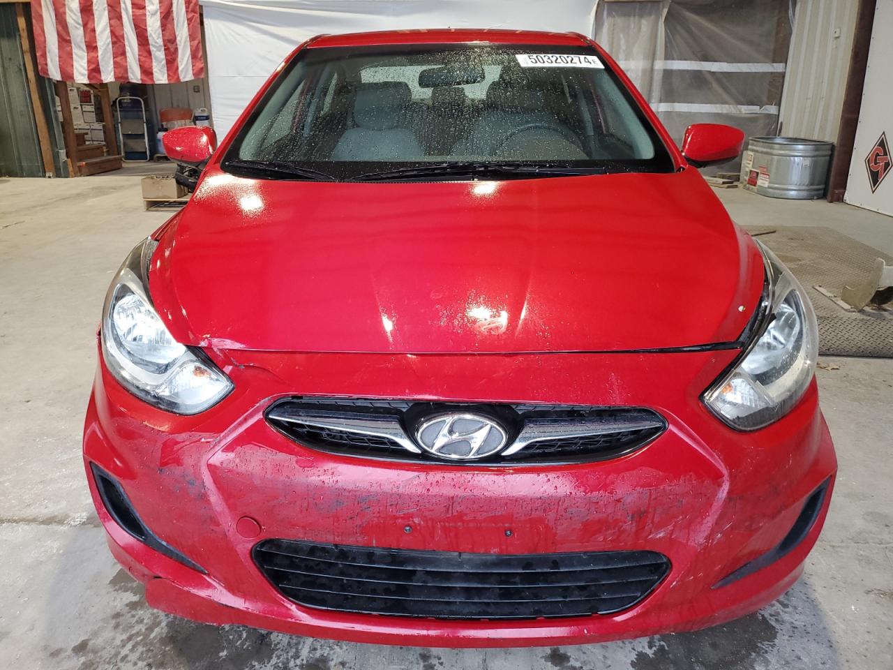 2013 Hyundai Accent Gls VIN: KMHCT4AE1DU489458 Lot: 50320274