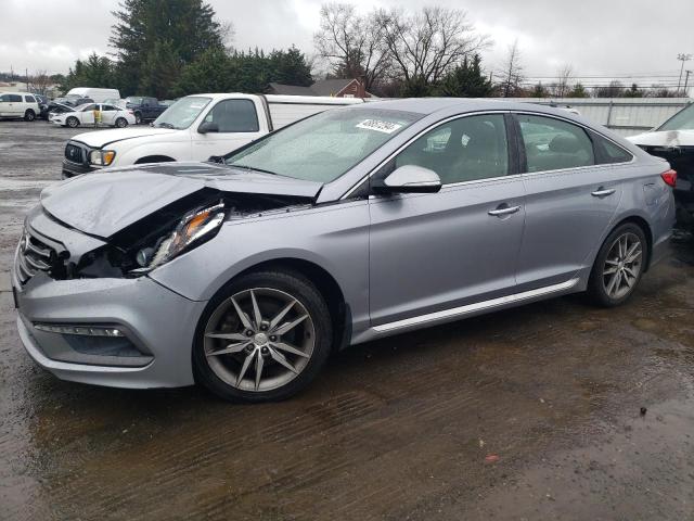  HYUNDAI SONATA 2015 Серебристый