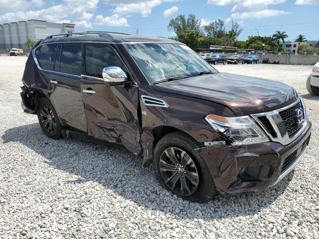 2017 Nissan Armada Platinum VIN: JN8AY2NF9H9300279 Lot: 52273214