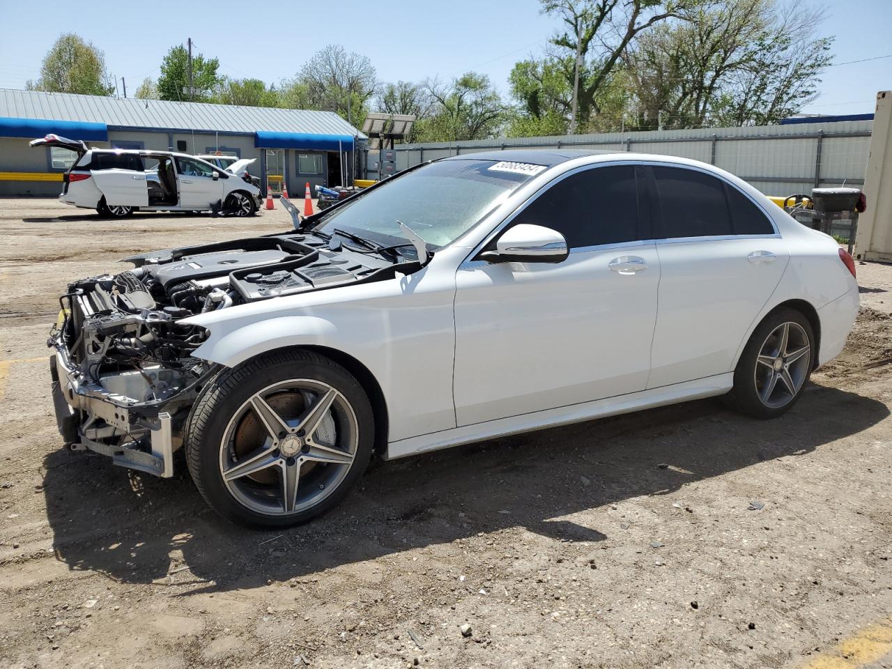 2015 Mercedes-Benz C 300 4Matic VIN: 55SWF4KB2FU026672 Lot: 50683454