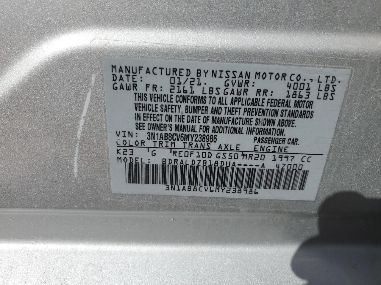 2021 Nissan Sentra - Image 13