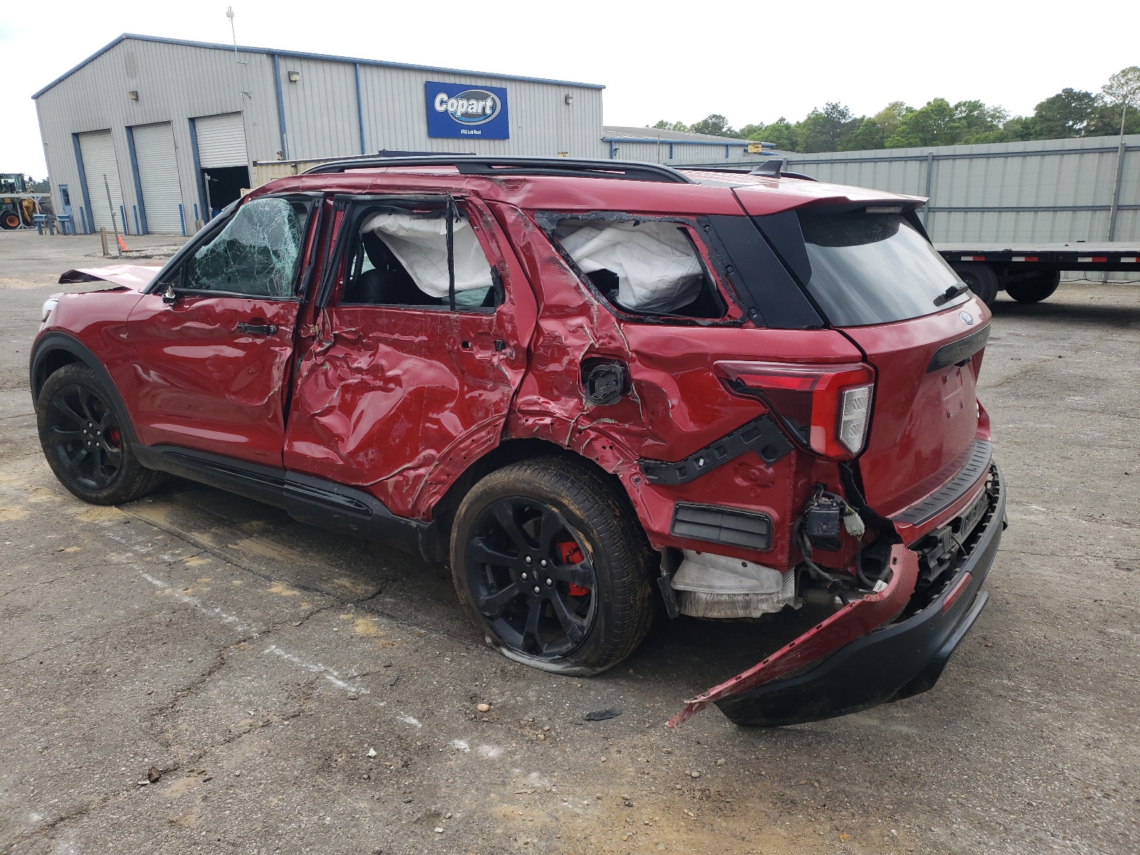 2023 Ford Explorer St vin: 1FM5K8GC9PGA40475