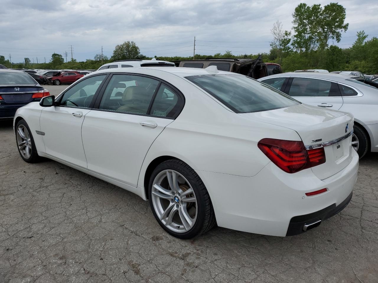 2014 BMW 750 Lxi VIN: WBAYF8C57ED142575 Lot: 50790754