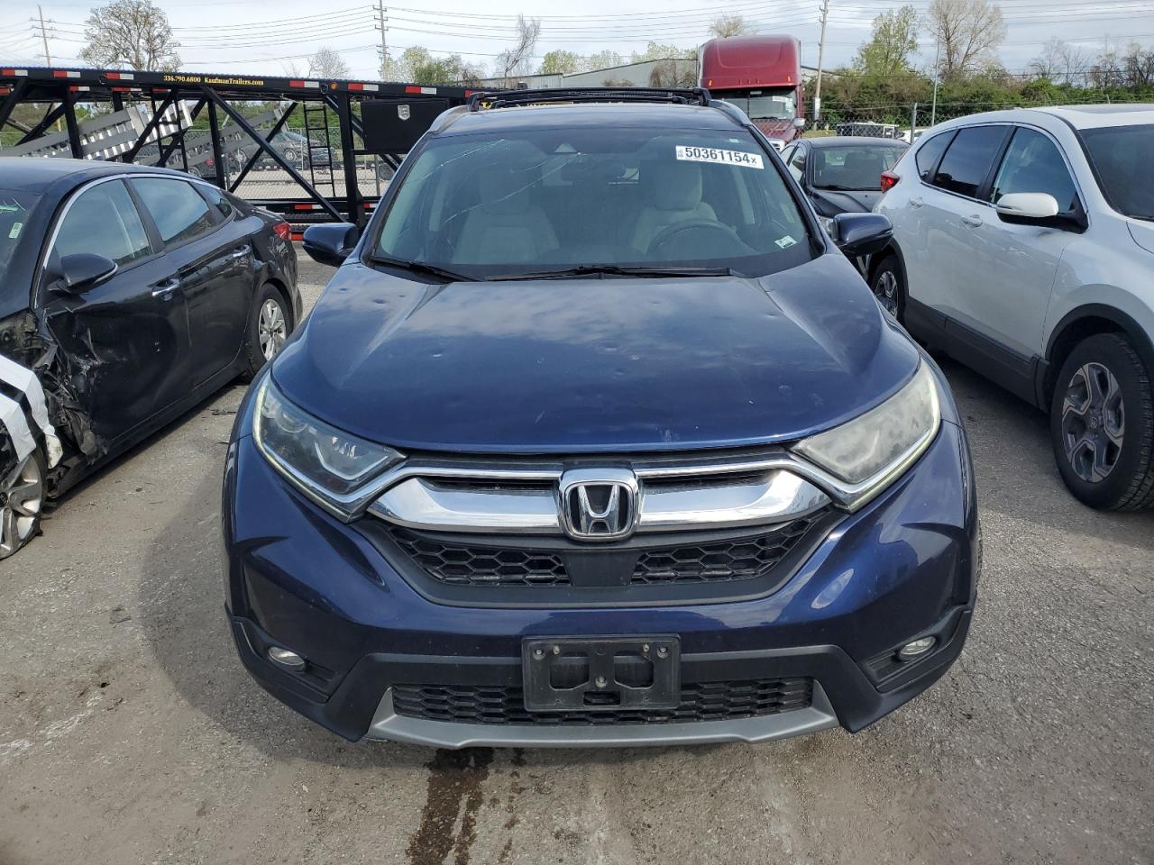 2017 Honda Cr-V Ex VIN: 2HKRW2H58HH648329 Lot: 50361154