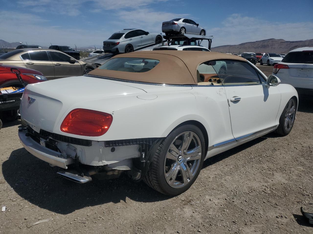 2012 Bentley Continental Gtc VIN: SCBGR3ZA2CC077427 Lot: 50420334